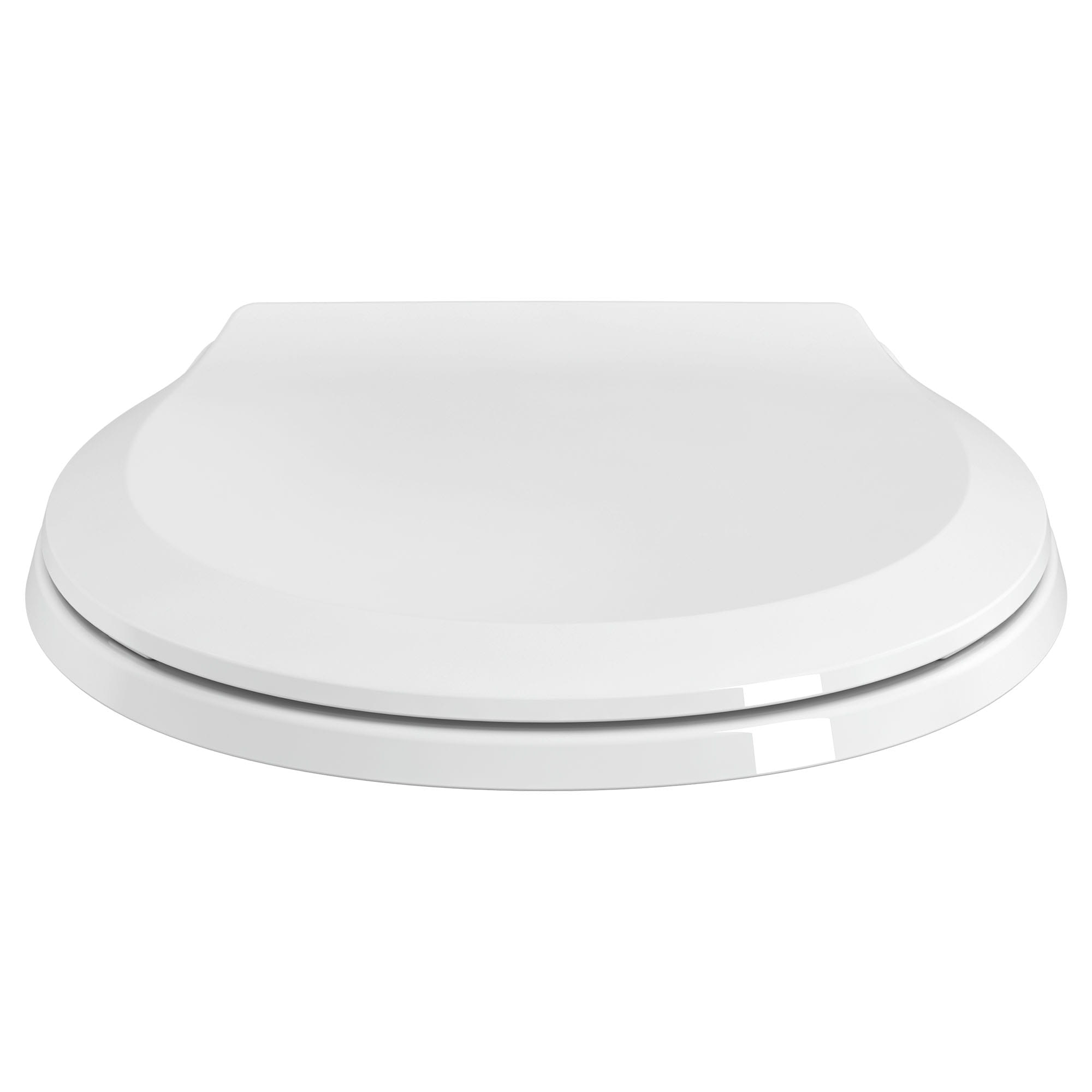 Transitional SlowClose RoundFront Toilet Seat